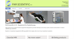 Desktop Screenshot of parscientific.com